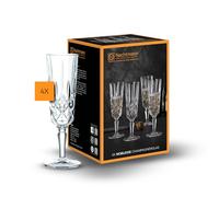 Nachtmann Spiegelau Noblesse Z109580 Lot de 4 flûtes à champagne en verre Transparent
