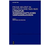 Nachträge, Corrigenda Und Register