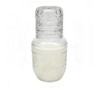 Nachttisch Karaffe Mit Glas Set - Schneeflocken Design Wasserkrug, Nachttisch Karaffe,Für Nachttisches Und Tisch Im Schlafzimmer Sowie Für Tee, Milch, Saft, Kaffee Und Andere