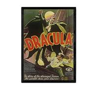 Nacnic Affiche ancienne Dracula. Feuilles pour décorer les intérieurs avec des images publicitaires anciennes. Cadres de décoration rétro. Format A4 Sans cadre