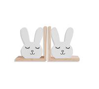 Nacnic Ensemble de 2 Bookends en Bois. Serre-Livres Fonctionnels pour décorer Votre Maison et Les espaces pour Enfants. Lapin de Conception.
