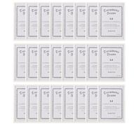 Nacnic - Pack de 24 cadres A4 en blanc | Protection et affichage de photographies, impressions, affiches, peintures et décoration pour salon, chambre ou bureau | A accrocher ou à soutenir