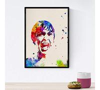 Nacnic Poster Psycho. feuilles de films, des films et des acteurs. De vieilles affiches de cinéma avec style aquarelle. format A4