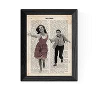 Nacnic Poster vintage, du film West Side Story (Couple). sur la définition d'Hollywood au format A4. sans cadre
