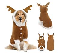 NACOCO Costume de Noël pour chien en polaire pour chien (5XL)
