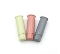 NACOCO Distributeur d'eau debout pour animal domestique - Gamelle debout avec mât amovible - Hauteur réglable - Gris/gris/rose/vert gris - Tiges réglables