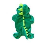 NACOCO Dog Dinosaur Design Costume Rose vêtements pour Animaux de Compagnie pour Chien Moyen et Grand(Vert, 2XL)