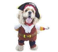 NACOCO pour Animal Domestique Chien Costume Pirates of The Caribbean Style Chat Costumes(L)