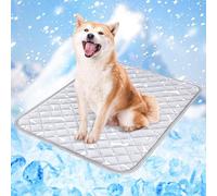 NACOCO Tapis rafraîchissant pour chien avec design intérieur antidérapant et imperméable, anti-fuite, extra épais, lavable en machine, pour chiens de taille moyenne et grande pour cages, lits,