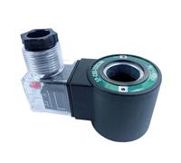 NACODLUL Bobine d'électrovanne hydraulique SP-COU-24DC/80-12DC/80, Trou intérieur 18 mm, Hauteur 39 mm, SP-COI-230/50(DC24V)