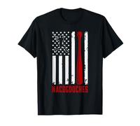 Nacogdoches American Flag Baseball Lover USA Nacogdoches T-Shirt