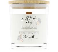 Nacomi Soy Candle Home Fragrances bougie parfumée avec mèche en bois 140 g