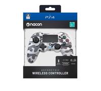 NACON Asymmetric Manette sans fil pour Playstation 4 [Licence Officielle/Camouflage Grey]