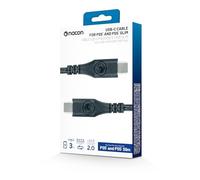 Nacon Câble USB-C/USB-C 2.0 pour la recharge et le transfert de données. Longueur 3m.
