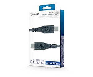 Nacon Câble USB-C/USB-C 2.0 pour la recharge et le transfert de données. Longueur 3m.