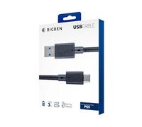 Nacon Câble USB de charge et transfert 3 m USB-A/USB-C pour PS5 Noir