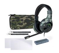 Nacon Pack d'accessoires Essentail pour Nintendo Switch - 6 en 1 - Camouflage
