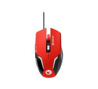 Nacon Souris de Jeu avec capteur Optique Filaire Rouge GM-105