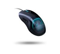 Nacon GM-500ES - Souris - droitiers et gauchers - optique - filaire - USB - noir