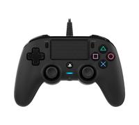 NACON Manette filaire compacte pour Playstation 4 - Accessoires de jeux vidéo (Manette de jeu, PlayStation 4, Analogique/Numérique, Share, Avec fil, Noir)