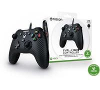 Nacon Manette filaire EVOL-X – Carbone – Xbox Series X/S – PC compatible – Câble détachable 3 m