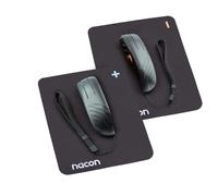 NACON Mouse Pack pour Joy-Con Nintendo Switch 2, Bundle avec 2 Coques Ergonomiques, 2 Tapis de Souris et Dragonnes, pour Confort et Précision de Jeu - SWITCHNEWMOUSEPACK