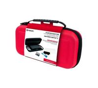 Nacon Pack De 3 Éléments Rouge Pour Switch 2 1 Pochette Rigide 1 Protection D'écran Boite De Rangement Pour Jeux