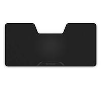 NACON PCMM-500ES tapis de souris Noir - Tapis de souris (Noir, Uniforme, Tapis de souris de jeu)
