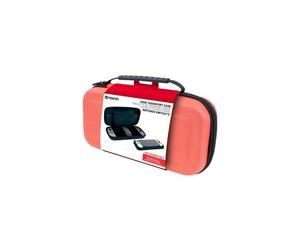 Nacon Pochette de transport rigide - Compatible Nintendo Switch 2, OLED & Lite | Coloris rouge pastel