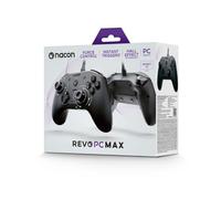 Nacon REVO PC MAX | Manette filaire PC & Smart TV | Joysticks Hall Effect | Tension des joysticks réglable | boutons & croix micro-switch | gâchettes instantanées | prise casque 3,5 mm