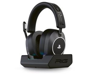 Nacon RIG R8 Spectre Pro HS | Casque sans Fil | Licence PlayStation | PS5/PS4 | RF 2,4 GHz | Bluetooth 5.2 | Plus de 60 h | Station d’accueil | Appli mobile | Tempest 3D
