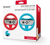 Nacon Set de 2 volants Joycon pour Switch 2 – 1 bleu, 1 rouge, accès aux 2 boutons arrière