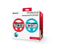 Nacon Set De 2 Volants Pour Joycon Pour Switch 2 1 Bleu Et 1 Rouge Accès Aux 2 Boutons Arrière