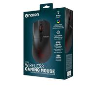 Nacon Souris Gaming sans-Fil GM-190 6 Boutons Dont Deux latéraux, câble de Recharge Inclus,5 Niveaux de DPI