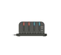 Nacon Station de charge SWITCHNEWDOCK+JC – RVB, compatible avec 4 Joy-Con Switch / Switch 2