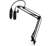 NACON Streaming Studio Kit 1, Microphone pour consoles de jeux, Câble, USB, Noir, 1.5 m, PS5, PS4