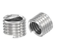 NACX #8-32 UNC 1.5D Vis de type hélicoïdal, inserts filetés en acier inoxydable 304, manchon fileté hélicoïdal, 70 pièces