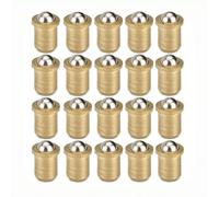 NACX Lot de 25 loquets à billes réglables pour porte de placard 5 x 6 mm