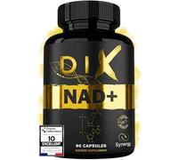 NAD+ DIX Nicotinamide Riboside NR NADH vitamine B3 90 gélules | Énergie cellulaire et anti-âge, action synergique rapide et prolongée, gélule végétale gastro-résistante