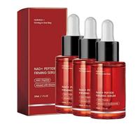 NAD Firming Serum for Face & Neck, with EGF Peptides & Collagen, Firm & Moisturizing,Anti-Ageing Facial Serum,Improve Skin Wrinkle Appearance, for Elasticity Smoother & Radiant (3 pcs)