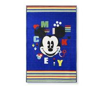 Nada Home Tapis antidérapant pour chambre d'enfant Disney Mickey Mouse 80 x 120 cm 6338