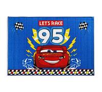 Nada Home Tapis antidérapant pour chambre d'enfant, motif Cars Flash McQueen, 80 x 120 cm, 5436