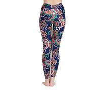 nadamuSun Pantalon de Bain pour Femmes Filles Leggings de Surf Pantalons de Natation Collants de Bain Leggings élastiques (Floral, 4XL)