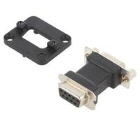 NADB9FF-B D-SUB FEEDTHROUGH 9P NOIR F-F NEUTRE