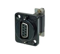 NADB9FF-B D-Sub Passe-Câble 9p Noir F-F