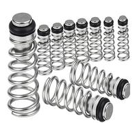 NADCFN Couvercle de fût 10 PCS Universal Poppet Valve Ball Lock Poppet Valve Pin Lock Poppet pour Homebrewing Outils de Brassage