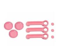 NADCFN Couvercle décoratif de poignée de porte arrière de voiture compatible avec Jeep compatible avec Wrangler JK 2007-2017(Plnk for 2 door)