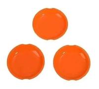 NADCFN Couvercle décoratif de poignée de porte de voiture compatible avec Jeep compatible avec Wrangler JK 2007-2017(Orange for 2 door)