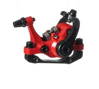 NADCFN Le Frein à Disque de vélo de VTT d'alliage d'aluminium est PM 160mm étrier mécanique de Frein à Disque de vélo de Montagne(Red Front Brake)