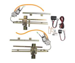 NADCFN voiture Leve vitre Avant Leve vitre Kit de Conversion de fenêtre avec fil, Kit de Conversion de fenêtre de porte électrique de remplacement, confort amélioré, adapté au Rat chaud de rue